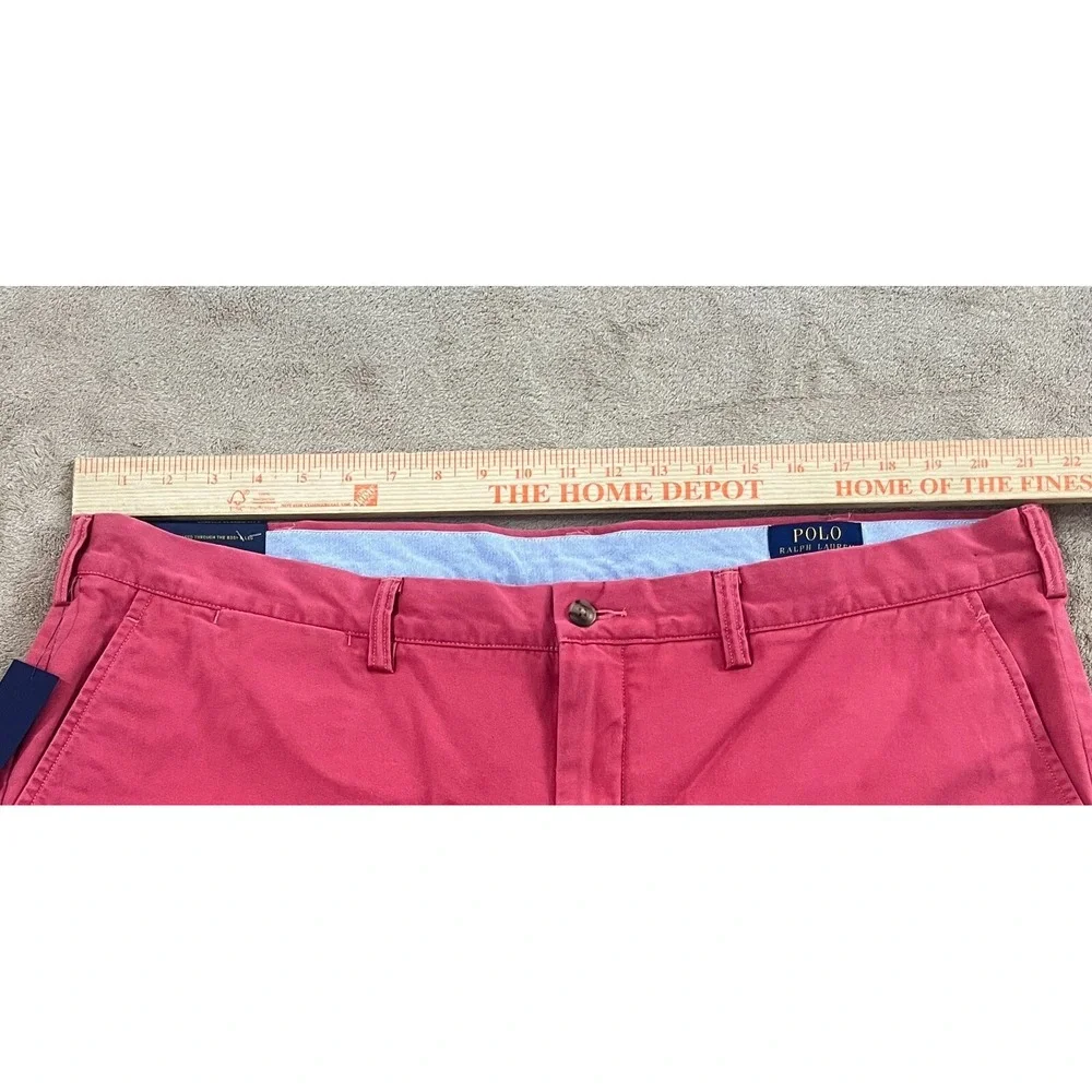 Polo Ralph Lauren short Men's Size 42 nantkt red chino stretch classic fit NEW‎